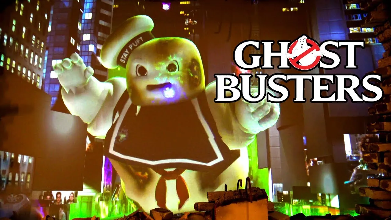 Ghostbusters - Amusement Park Ride video thumbnail